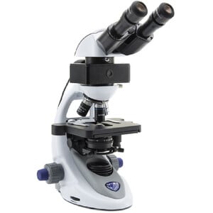 Optika Microscope B-292LD1, bino, LED-FLUO, N-PLAN IOS, 1000x dry, blue filterset