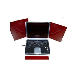TS Optics Plexiglás rojo para monitor de 360 x 270 mm