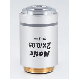 Motic Objective CCIS plan achromat. UC PL 2x/0.05 (AA=7.2mm)