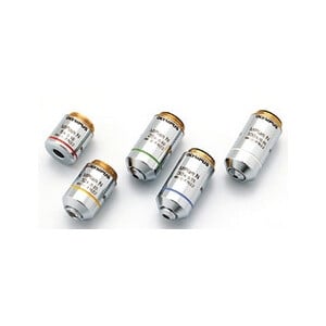 Evident Olympus Objectief MPLN5X-1-7, M Plan, Achro, Doorgelaten licht, 5x/0.10, wd 20.0mm
