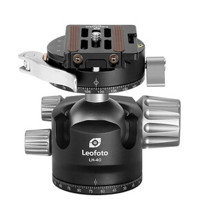 Leofoto Tripod ball-head LH-40PCL + Panoramateller NP-60