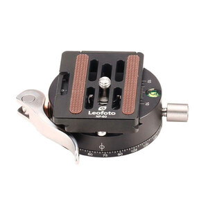 Leofoto Panoramic tripod head Panoramateller PCL-60 + Schnellwechselplatte NP-60
