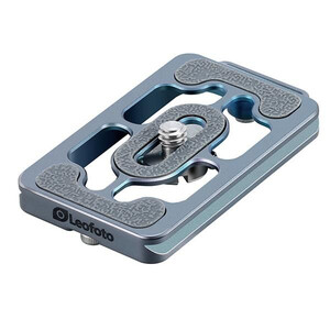 Leofoto Quick release plate NP-65T Blue