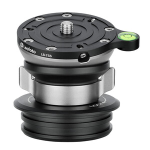 Leofoto LB-75S levelling base for 75 mm tripod mount
