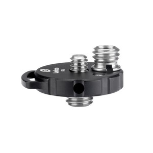 Leofoto Thread adapter CF-6 3/8" male to 1/4" + 3/8" male