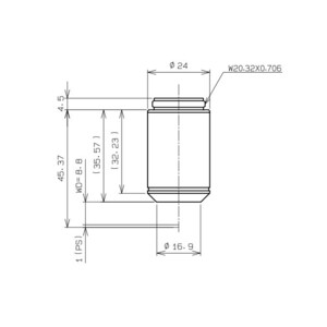 Evident Olympus Obiettivo CACHN10x IPC/0.25 (CACHN10XIPC-1-7)