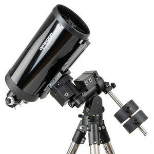 Omegon PRO CC 203/2436 Telescopio Cassegrain OTA – Specchio Al Quarzo, Riflettività 94%, Focheggiatore Crayford 2", Per Astrofotografia