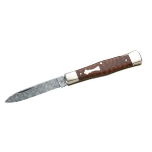 Hartkopf-Solingen Knives Taschenmesser, 300 Lagen Rosendamast von Balbach