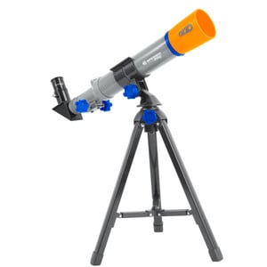 Bresser Junior Kompaktes Kinder-Teleskop 40/400 mit Tischstativ