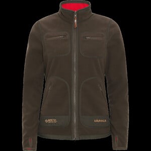 Härkila Kamko fleecejack dames, bruin/rood maat L