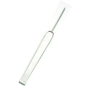 Windaus Preparing needle, straight, pointedly, 160mm high-grade steel grasp