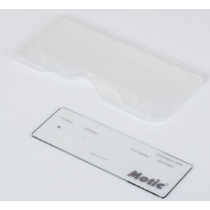 Motic Objectmicrometer 4-punts calibratie dia