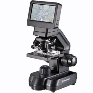 Bresser Biolux Touch, pantalla, 30x-1125x, AL/DL, LED, 5 MP, HDMI, Microscopios para la escuela y el hobby