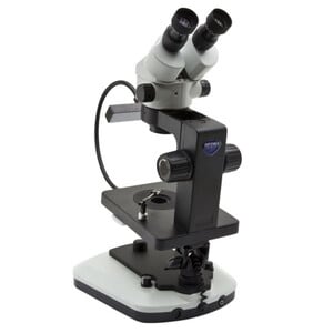 Optika Stereo zoom microscoop OPTIGEM-10, bino, BF, DF, Greenough, b.d. 100mm, 10x/21mm, 0.7x-4.5x