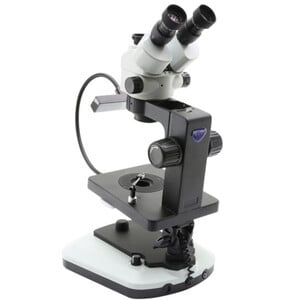 Optika Stereo zoom microscoop OPTIGEM-20 trino, BF, DF, Greenough, b.d. 100mm, 10x/21mm, 0.7x-4.5x