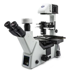 Optika Microscopio invertito IM-5, trino, inverso, 10x24mm, LED 8W w.o. obiettivi