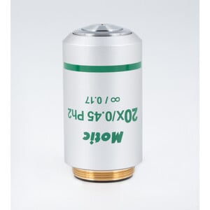 Motic Objective 20X / 0.45, wd 0.8mm, CCIS, UC plan, pos.phase Ph2, infinity