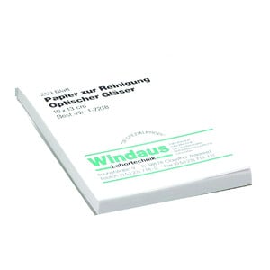 Windaus Papel para limpiar lentes, bloque de 250 hojas 10 x 13 cm