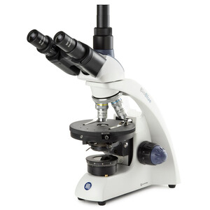 Euromex Microscopio BioBlue, BB.4241-P-HLED, trino, polarización, DIN, 40x-400x, 10x/18, LED, 1W