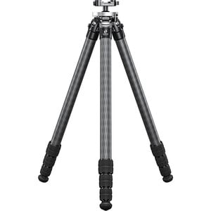 Leofoto ST-324CL carbon tripod with rifle mount