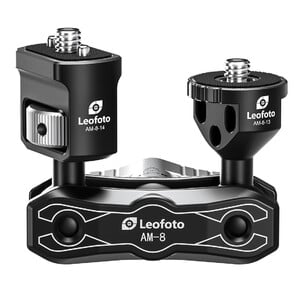 Leofoto Articulated arm AM-8 Kit consisting of AM-8 Base unit, AM-8-13 and AM-8-14 joints