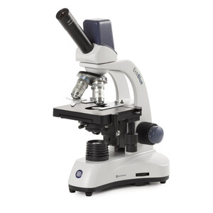 Euromex Microscope EC.1155, mono, digital, 40x-1000x, DL, LED, 10x/18 mm, X-Y-Kreuztisch, 5 MP