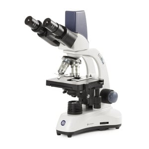 Euromex Microscopio EC.1657, binocular, digital, 40x-600x, DL, LED, 10x/18 mm, mesa en cruz X-Y, 5 MP