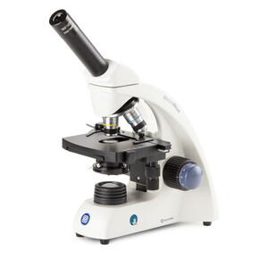 Euromex Microscoop MB.1651, mono, DIN 160, achro, 40x-600x, 10x/18, Dl, Akku, LED, 1W