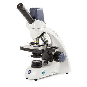 Euromex Microscope MB.1655-1, mono, DIN 160, achro, 40x-600x, 10x/18, Dl, digital, Akku, LED, 1W