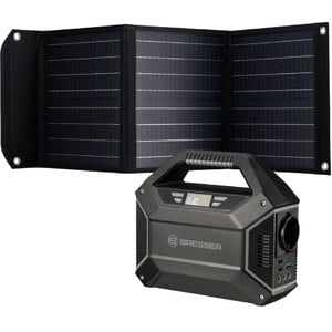 Bresser Mobile Power Station 100 Watt + Zonnelader 40 Watt