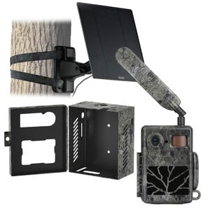 ZEISS Wildlife camera Set Secacam 7 & metal casing & solar panel