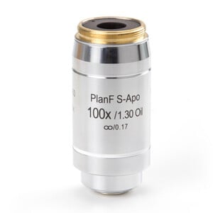 Euromex Objectief, AX.7300, Infinity EIS 60 mm, Semi-Apo Pli-Apo Fluarex S100x/1.25 olie, M25, 0.18 mm