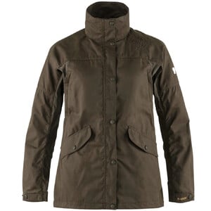 Fjällräven Chaqueta Forest Hybrid W, 633 Dark Olive, XL