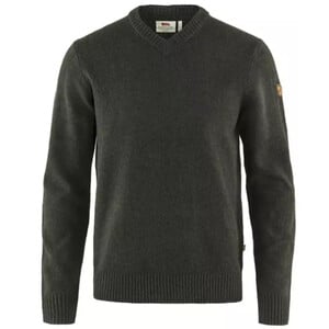 Fjällräven Maglione Övik con scollo a V M, 633 Dark Olive, taglia XXL