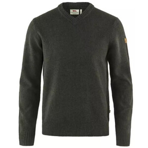 Fjällräven Övik V-neck Sweater M, 633 Dark Olive, size S