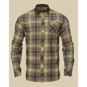 Härkila Driven Hunt shirt, light teak check, size XL