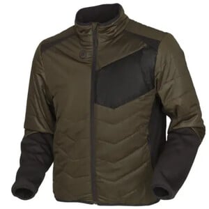 Härkila Giacca riscaldata, verde salice/nero, taglia XXL