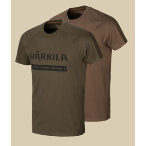 Härkila Logo T-Shirt 2-pack ASDO size L