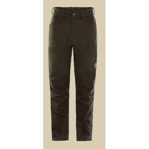 Härkila Pantalones de invierno Metso para mujer, verde sauce/marrón sombra, talla 40