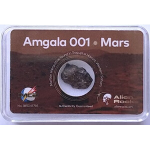 Alien Rocks Meteorieten van Mars Amgala 001 0,7 - 0,99 gram