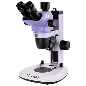MAGUS Stereo zoom microscoop 7T 6.7x-45x trino Greenough 3W LED