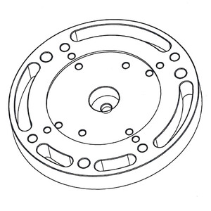 Omegon iOptron mounting adapter for Pro column