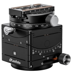 Leofoto Panoramic tripod head G6 with gear