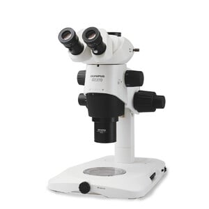 Evident Olympus Stereo zoom microscoop SZX10, trino, 10:1, 6,3-63x, 81 mm, SZX2-ILLTQ LED