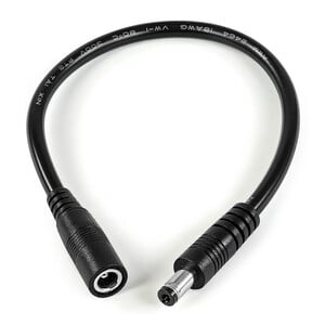 Omegon Kabel Adapter 5,5-2,5 (vrouwelijk, pin) - 5,5-2,1 (mannelijk)