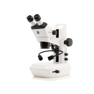 ZEISS Stereo zoom microscope Stemi 355, C Lab, trino, BF, DF, w.d. 110 mm, 10x/23, 5.5:1, 7.2x-40x, AL/DL, Spot C LED