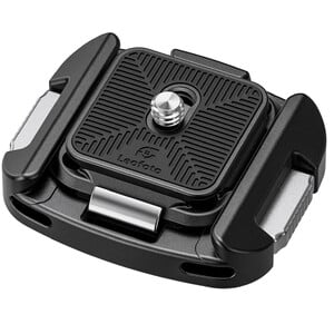 Leofoto Fast coupling QF-01+QP-38 black