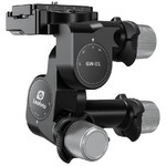 Geared tripod head