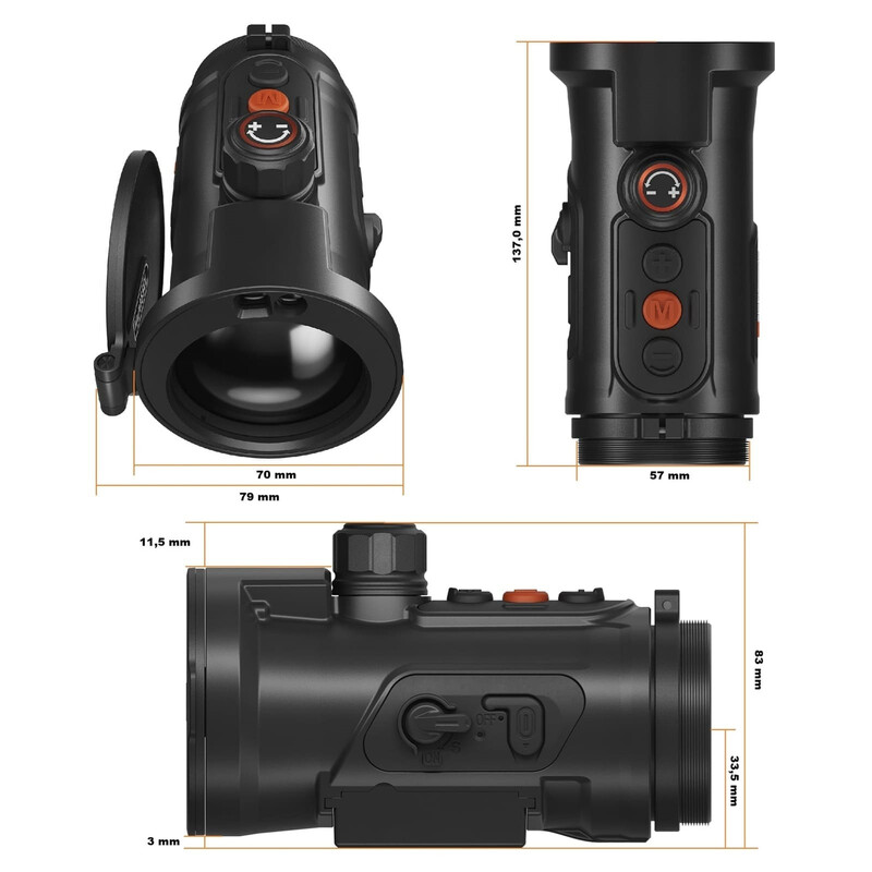 ThermTec Thermal imaging camera Hunt 635L Pro LRF