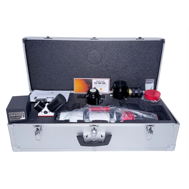 Lunt Solar Systems Solar telescope ST 80/560 LS80MT Ha B1800 PT DS Premium Kit